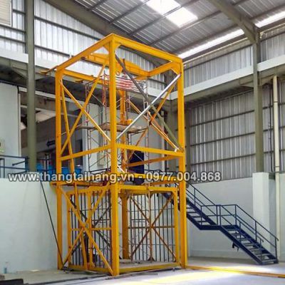 Vận thăng nâng hàng 500kg trọn bộ - thangtaihang.vn