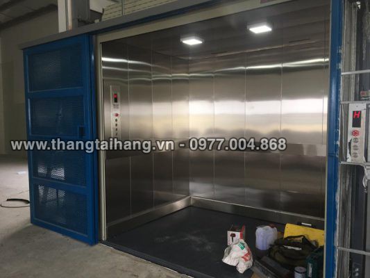 Hướng dẫn cách dùng thang tời hàng