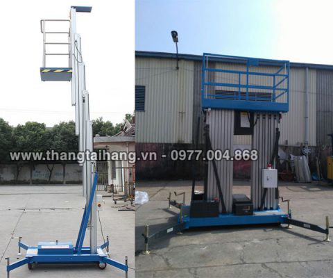 Lắp đặt thang tời hàng 200kg đến 500kg trọn gói Hà Nội