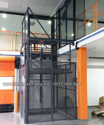 Lắp thang tời hàng theo yêu cầu tại Hà Nội