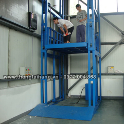 Một số lưu ý khi sử dụng thang tời hàng