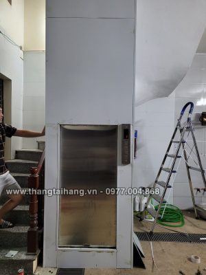 Thang tời thực phẩm 2 tầng Hà Nội ở đâu chất lượng tốt