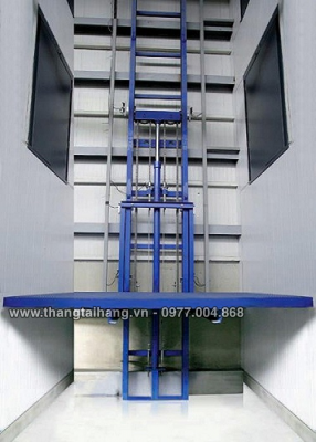 Xưởng thi công thang tời hàng Hà Nội Lưu ý khi lắp đặt